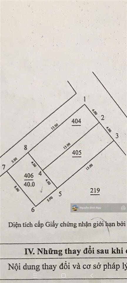 Phân lô mễ trì hạ. 40m2 x5t. ngõ thông ô tô. tặng gpxd 7 tầng. giá đầu tư ngon. nhỉnh 10 tỷ