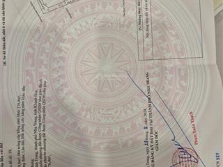 3,5 tỷ sở hữu ngay đất vĩnh trung gần sông cái nha trang