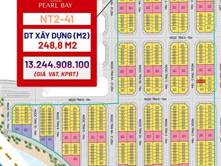Vinhomes pearl bay  nhà liền kề 248,8m2 ven biển nha trang giá f0 từ chủ đầu tư
