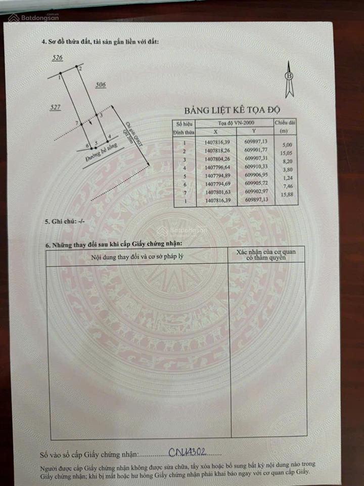 Chỉ 2 tỷ sở hữu lô đất thôn tân dân 1, xã vạn thắng, vạn ninh, khánh hòa