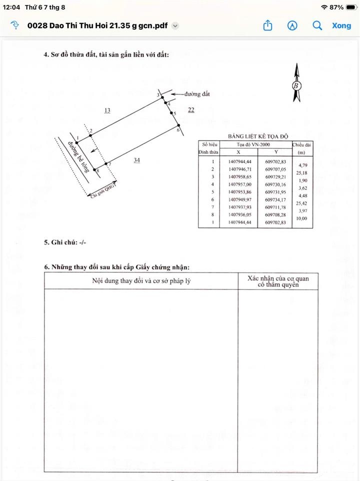 Bán đất 170m2 thổ cư thôn tân dân 1 xã vạn thắng, vạn ninh