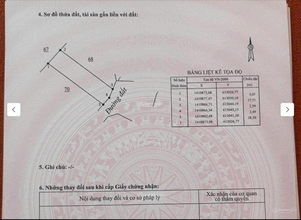 Bán đất thổ cư tiên ninh, tu bông giá chỉ 17 triệu/m2