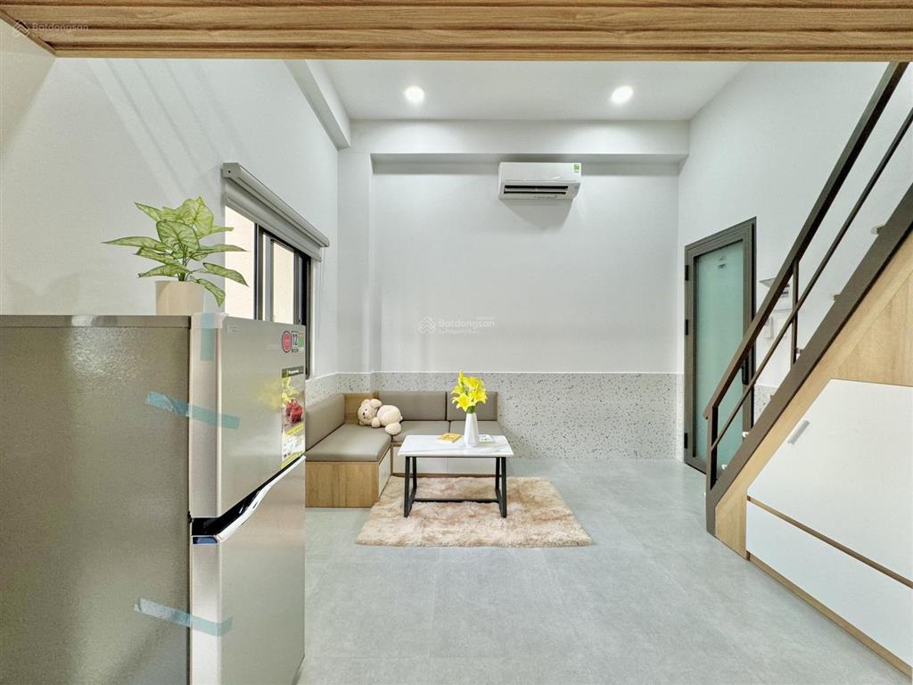 Cho thuê căn hộ gác lửng tân bình  ngay sân bay tân sơn nhất  đầy đủ nội thất