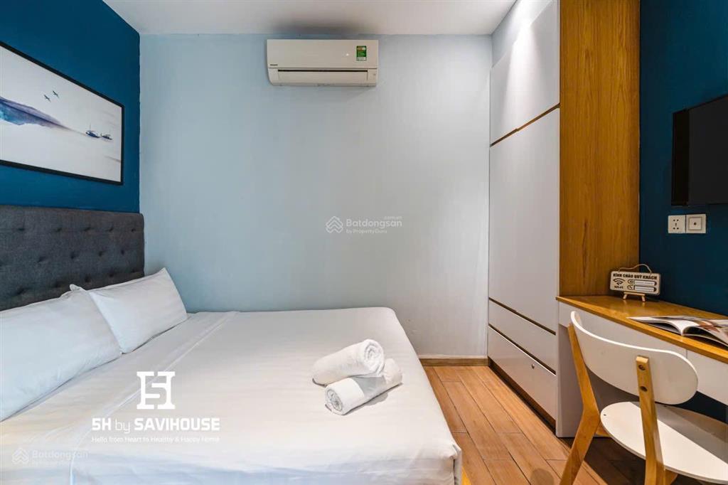 Cho thuê căn hộ 1 phòng ngủ tân bình gần sân bay ngay công viên gia định  đủ nội thất