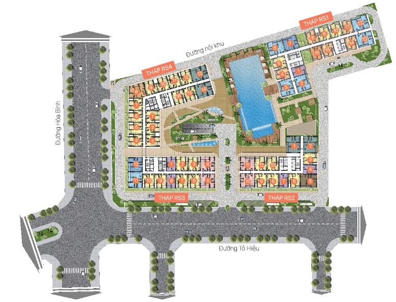 Bán gấp căn hộ richstar 3pn 85m2 giá 5 tỷ ở hòa bình, p hiệp tân, q.tân phú, hcm