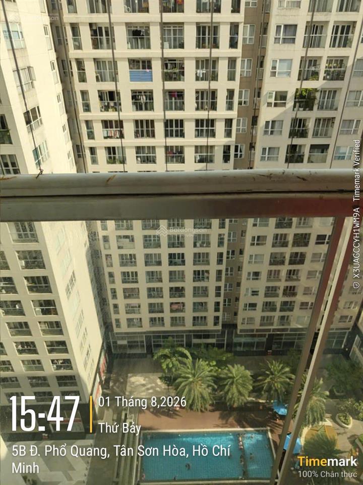 Bán cc sky center, phổ quang, giá 5,55 tỷ, dt 74m2, 2pn 2wc view hồ bới   0916 565 *** tiến