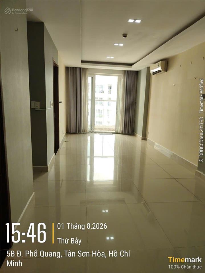 Bán cc sky center, phổ quang, giá 5,55 tỷ, dt 74m2, 2pn 2wc view hồ bới   0916 565 *** tiến