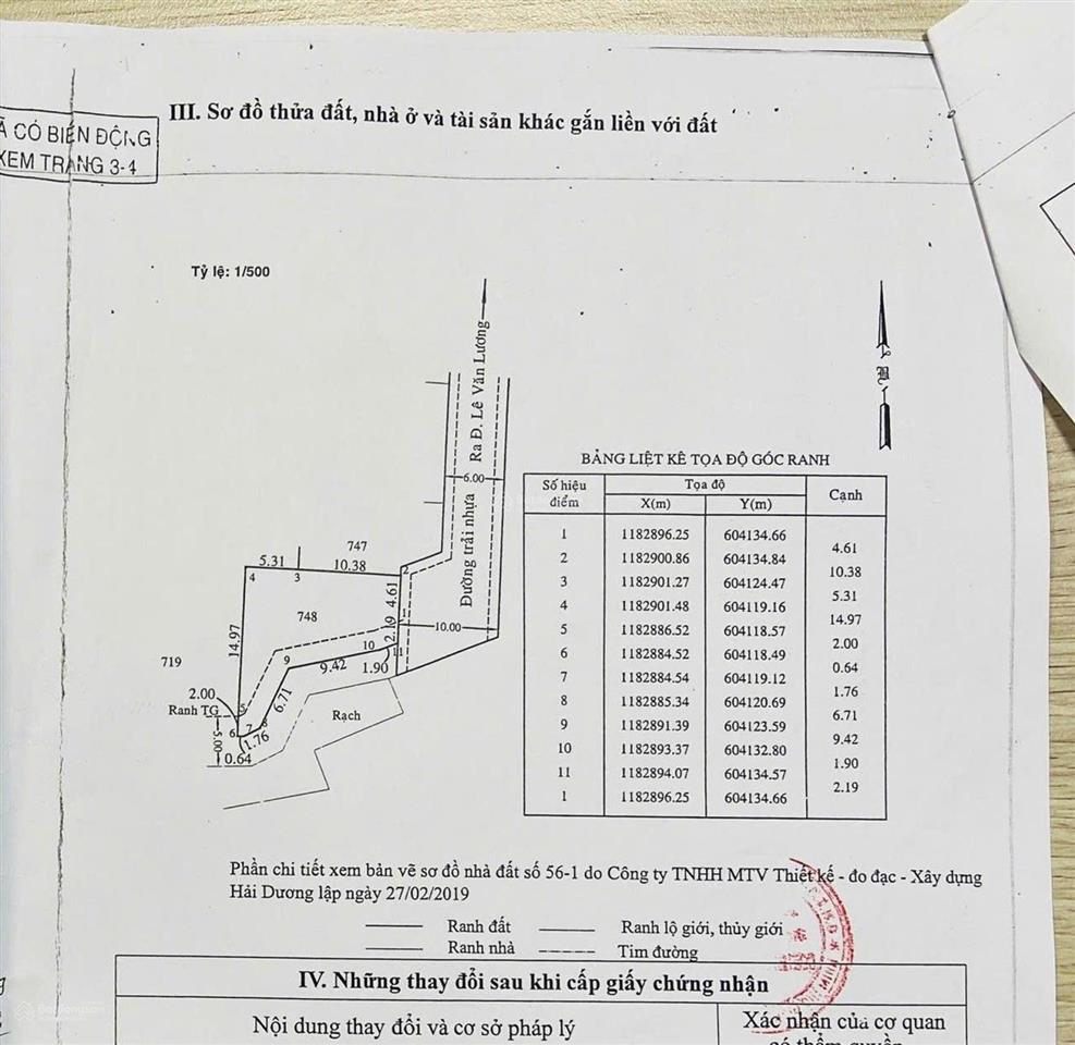Bán đất 1344, lê văn lương, 6,8 tỷ, 167m2, giá siêu hời