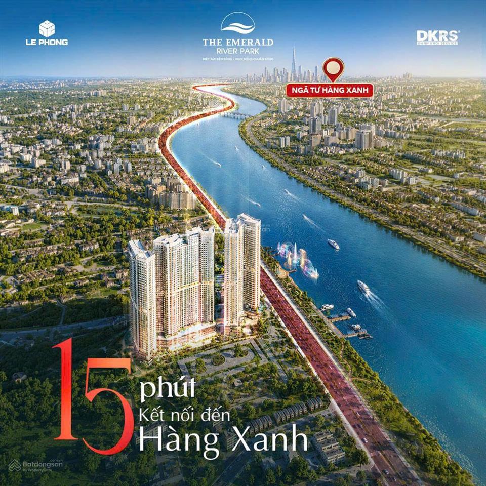 Căn hộ ven sông bến du thuyền, ở thành phố mới