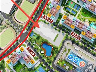 Bán lot đỗ xe tại đối diện s2  17 vinhomes ocean park 1, giá 480tr