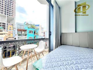 Cho thuê căn hộ ban công, q1, đường đề thám, gần chợ bến thành, cầu ông lãnh, công viên 23/9