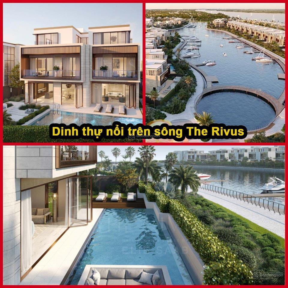 Xuất cảnh bán gấp  bán dinh thự the rivus 560m²  195 tỷ