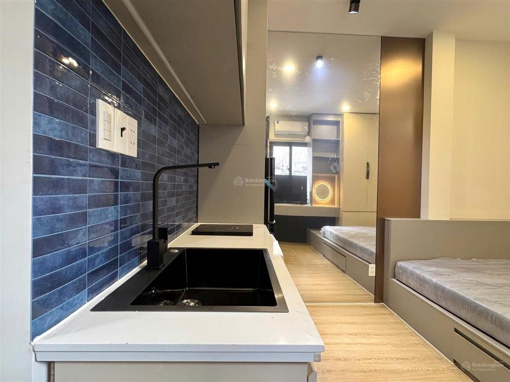 Cho thuê căn hộ studio quận 1 gần chợ tân định, cầu kiệu máy giặt riêng full nội thất cao cấp