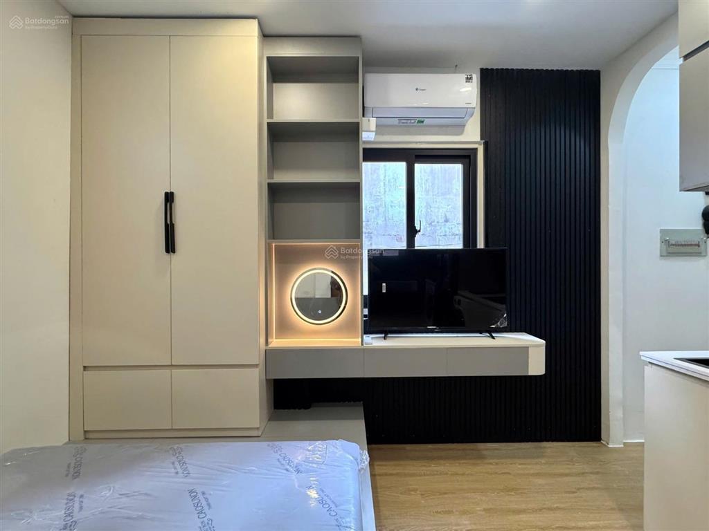 Cho thuê căn hộ studio quận 1 gần chợ tân định, cầu kiệu máy giặt riêng full nội thất cao cấp