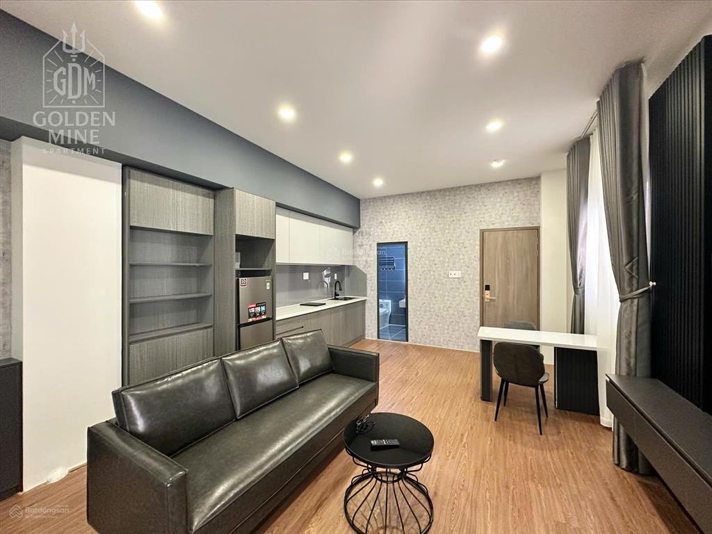 Cho thuê căn hộ 1pn 40m2 quận 3 gần tao đàn, đh kinh tế full nội thất cao cấp, đầy đủ tiện nghi