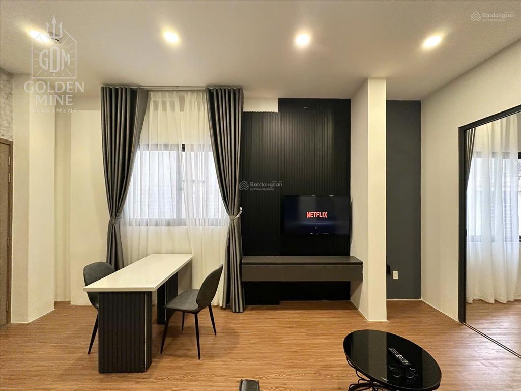 Cho thuê căn hộ 1pn 40m2 quận 3 gần tao đàn, đh kinh tế full nội thất cao cấp, đầy đủ tiện nghi