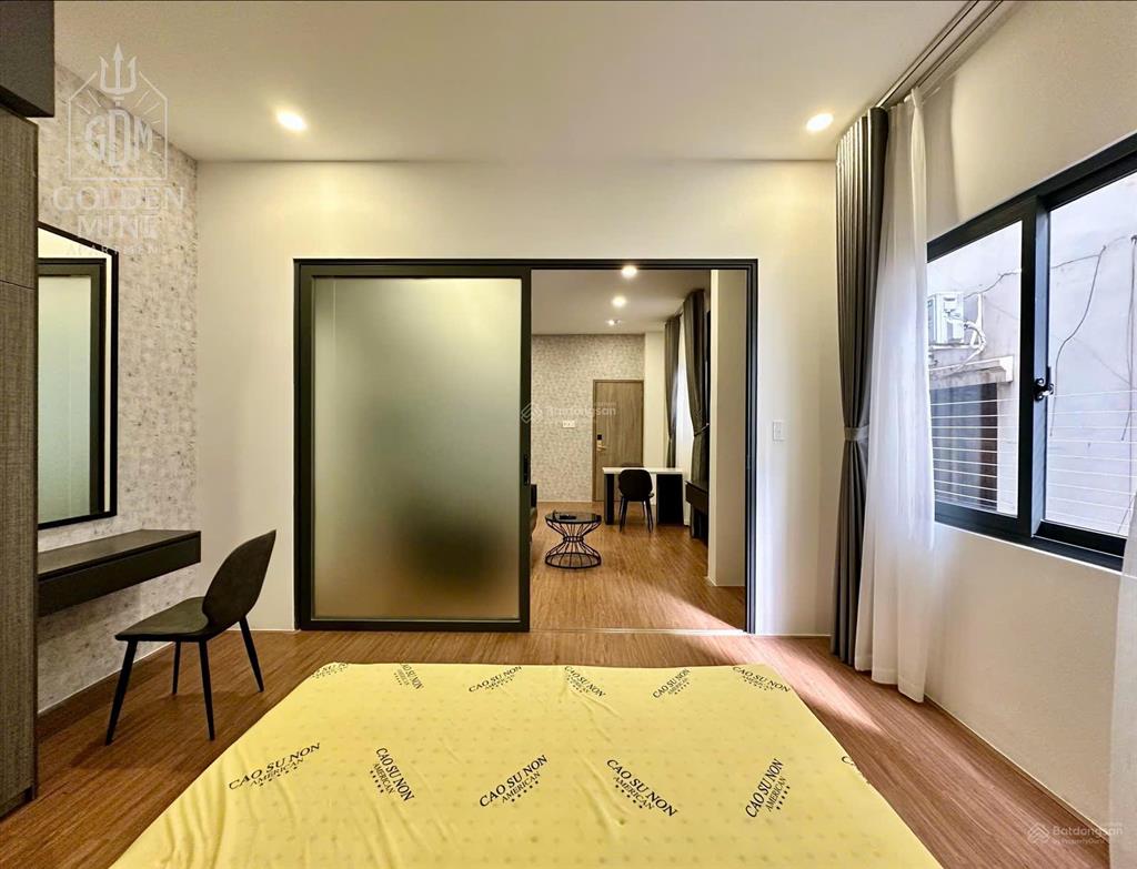 Cho thuê căn hộ 1pn 40m2 quận 3 gần tao đàn, đh kinh tế full nội thất cao cấp, đầy đủ tiện nghi