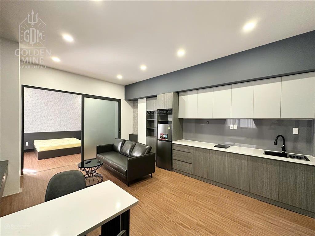 Cho thuê căn hộ 1pn 40m2 quận 3 gần tao đàn, đh kinh tế full nội thất cao cấp, đầy đủ tiện nghi