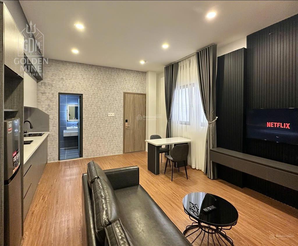 Cho thuê căn hộ 1pn 40m2 quận 3 gần tao đàn, đh kinh tế full nội thất cao cấp, đầy đủ tiện nghi