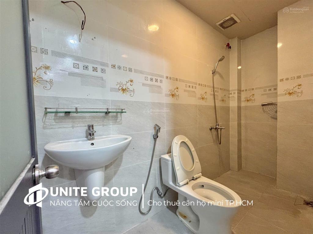 Cho thuê căn hộ 1pn 1pk 40m2 quận 3 gần ga sài gòn, đh bách khoa full nội thất, thang máy