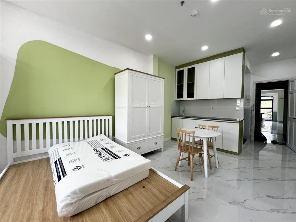 Cho thuê căn hộ studio quận 5 gần đh y dược, chợ an đông cửa sổ lớn máy giặt riêng, full nội thất