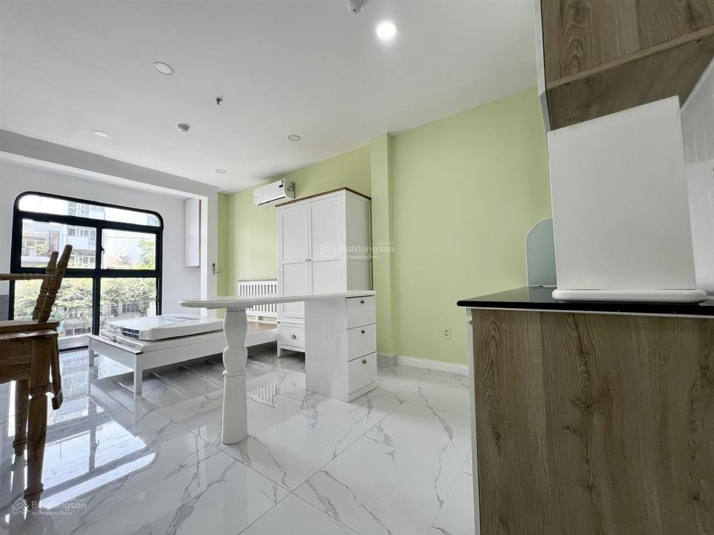 Cho thuê căn hộ studio quận 5 gần đh y dược, chợ an đông cửa sổ lớn máy giặt riêng, full nội thất