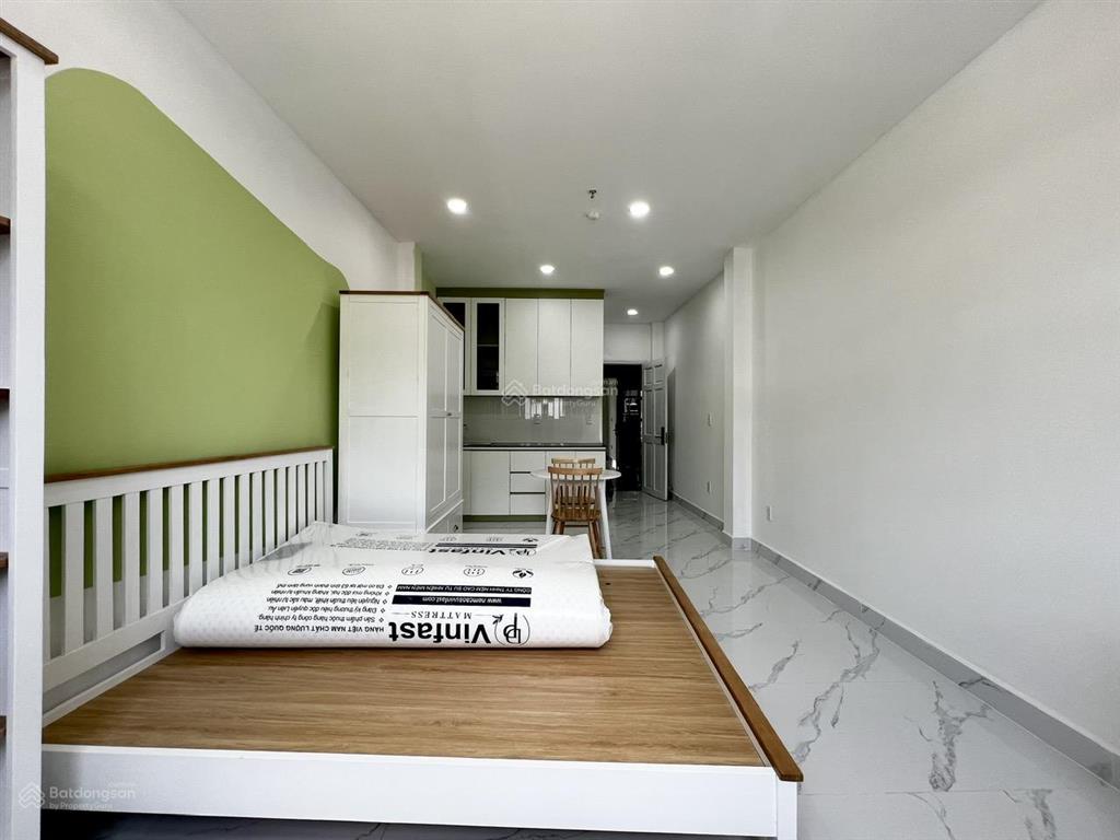 Cho thuê căn hộ studio quận 5 gần đh y dược, chợ an đông cửa sổ lớn máy giặt riêng, full nội thất