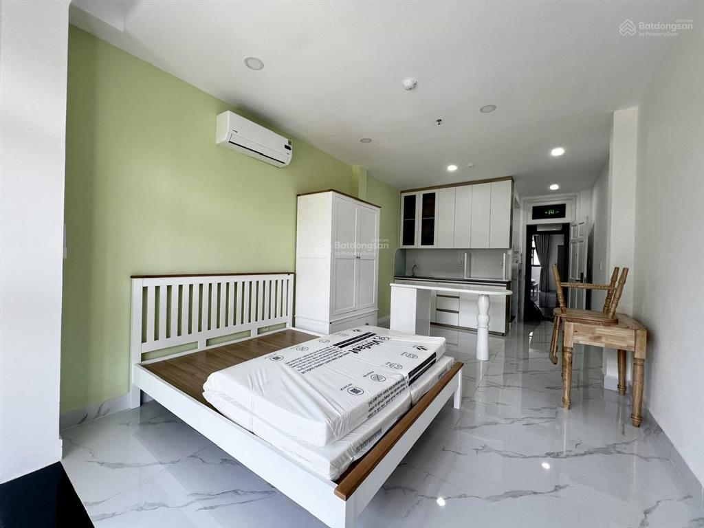 Cho thuê căn hộ studio quận 5 gần đh y dược, chợ an đông cửa sổ lớn máy giặt riêng, full nội thất