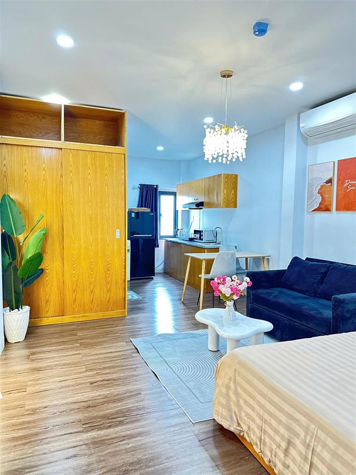 Cho thuê căn hộ studio 40m2 lê văn sỹ quận 3 gần chợ nguyễn văn trỗi, ga sài gòn có thang máy