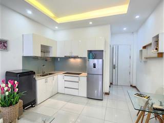 Cho thuê căn hộ 1pn tách bếp quận 1 gần đh văn lang, chợ bến thành máy giặt riêng, thang máy