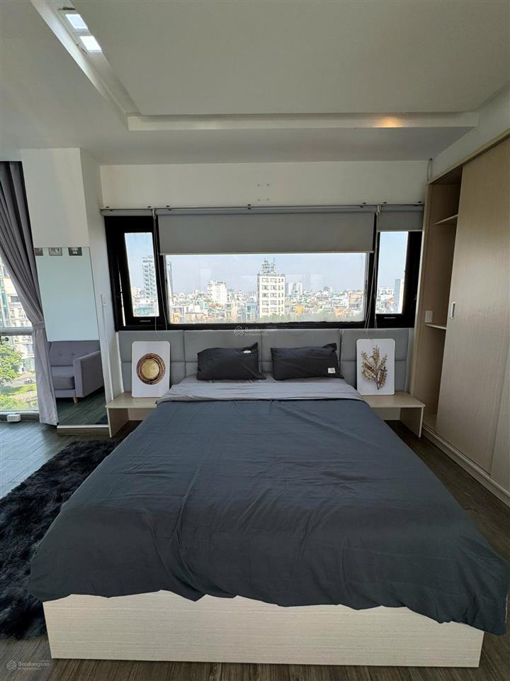Cho thuê 1pn tách bếp hoàng sa, quận 3, gần cầu lê văn sỹ, view sông, thang máy, full nội thất