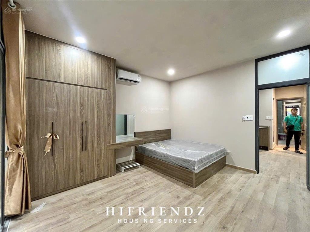 Cho thuê căn hộ 1pn 40m2 trần hưng đạo quận 5 gần đh sài gòn, đh sư phạm có sân sau, full nội thất