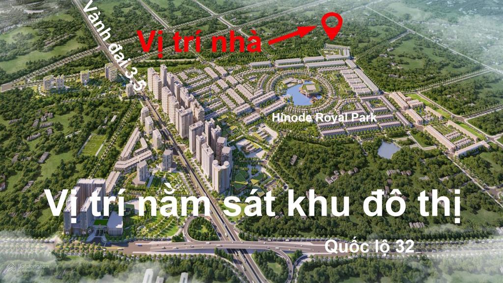 Bán gấp nhà hoài đức sát kđt hinode royal park