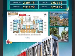 Down giá! sun centro town có 1.6 tỷ, 21.5% chiết khấu, tầng cao xem pháo hoa, ngay vịnh di sản