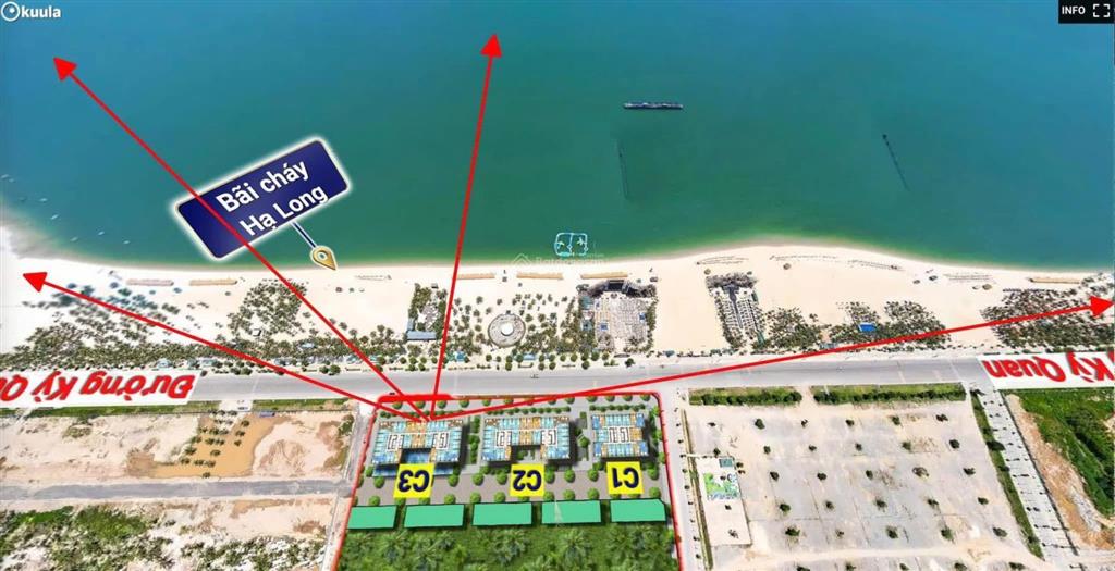 Cực rẻ căn hộ sun centro town, bãi cháy, 31m2, tầng 1020 giá tháng ngâu 1,6 tỷ