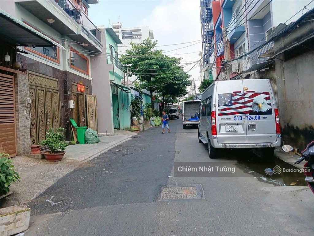 Nhà bán như biệt thự, hẻm 8m, 4 tầng kiên cố, 7m x 22m (154m2) tặng nội thất, lê văn quới, 15ty