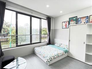 Cho thuê studio cửa sổ thoáng view bờ kè trường sa  thuận tiện di chuyển