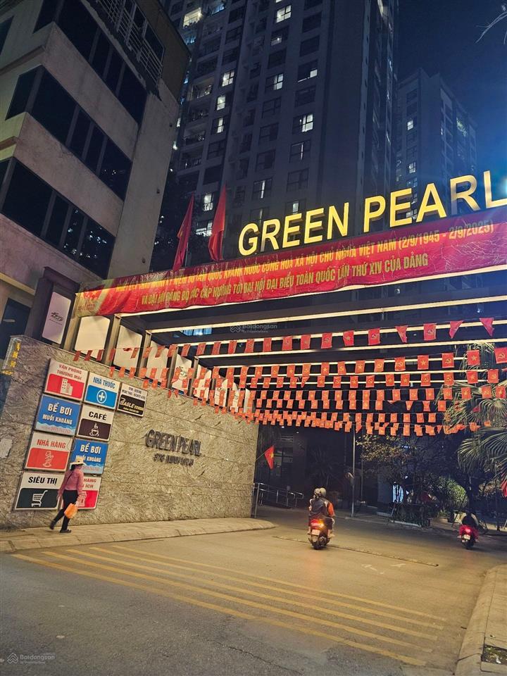 Căn hộ chung cư green pearl minh khai  90m2  2pn, 2vs  nội thất luxury  nhỉnh 11 tỷ có tl