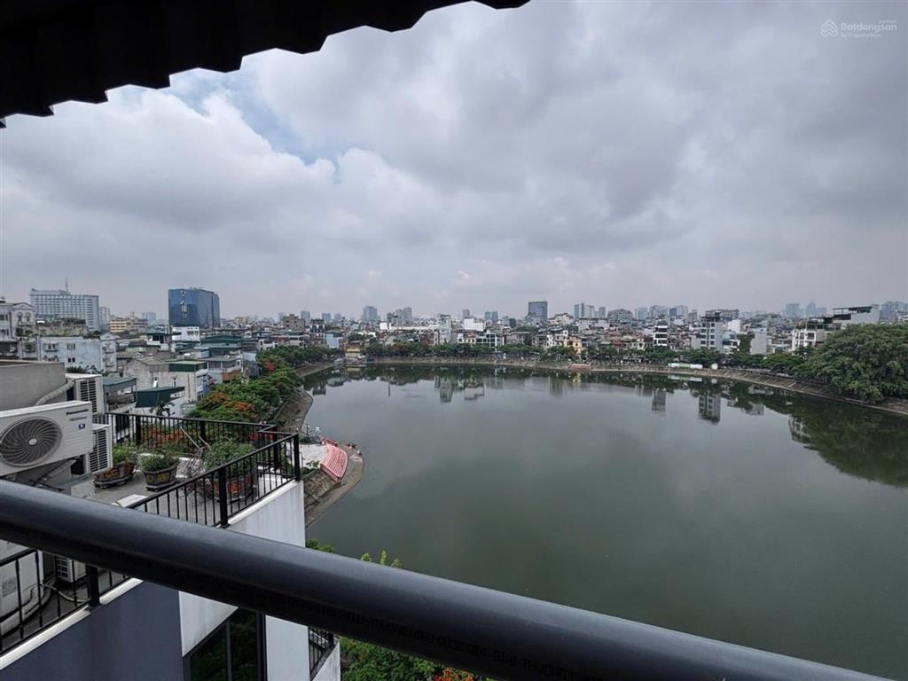 Không qh  văn chương  50m2 x 7t  view hồ  5m ra phố  kinh doanh đỉnh  chỉ 14,8 tỷ có tl.