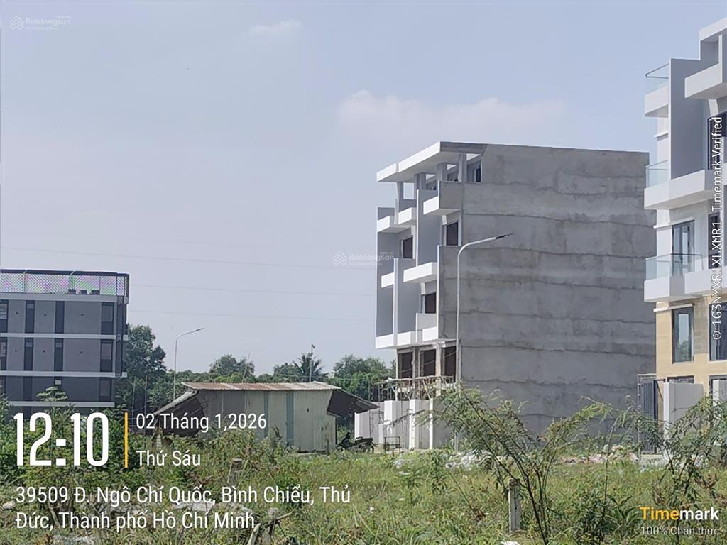 Bán đất tại ngô chí quốc, 3,05 tỷ (còn thương lượng) dt 52m2, pháp lý đầy đủ