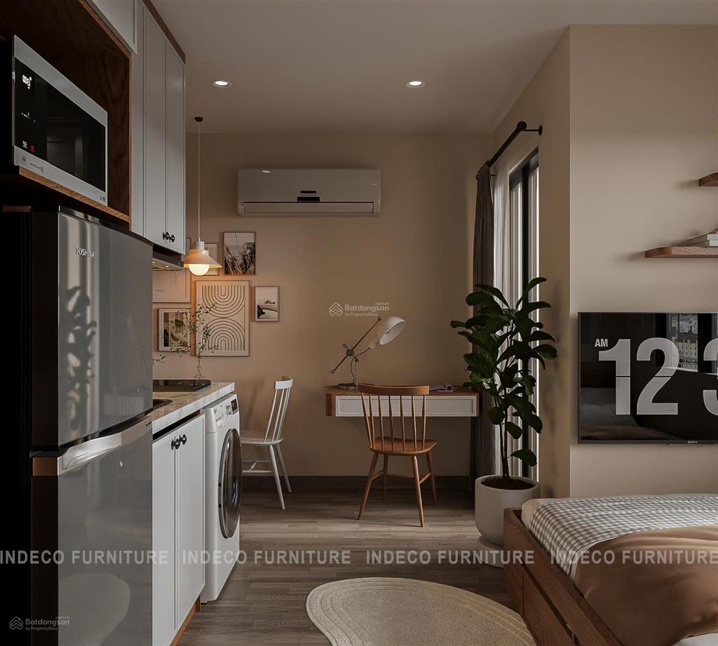 Cho thuê chung cư mini đẹp tại cao thắng, 8 triệu, 40m2, đầy đủ tiện nghi