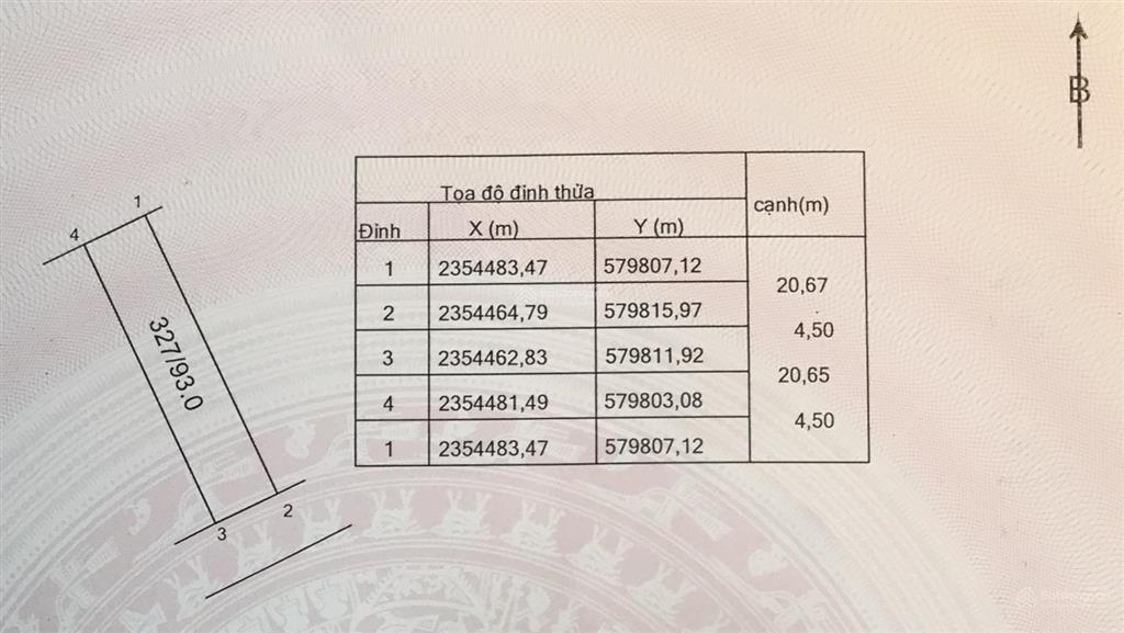 Chính chủ cần bán mảnh đất ở phú ninh, gần đường quốc lộ