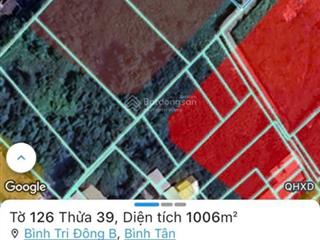 Bán lô đất gd ngang 40 ngay mặt tiền công viên, btdb, bình tân, tphcm