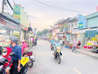 Mặt tiền kinh doanh (5m x 18m), ngay cổng chợ kiến thiết, sát lê văn việt, cho thuê gần 400 triệu