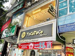 Mặt phố quận đống đa  giá trong ngõ  chỉ hơn 400tr/m2 mặt tiền 6.8m nở hậu  gần ngoại thương