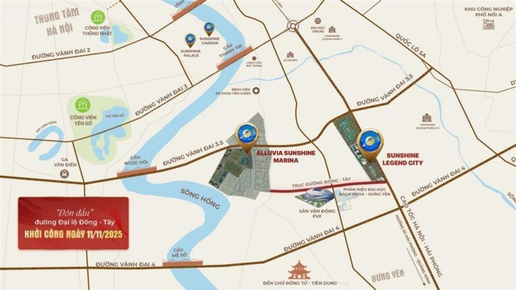 Duy nhất căn "studio" tòa l3 view biệt thự đảo giá chỉ 5x triệu/m2 dự án sunshine legend city