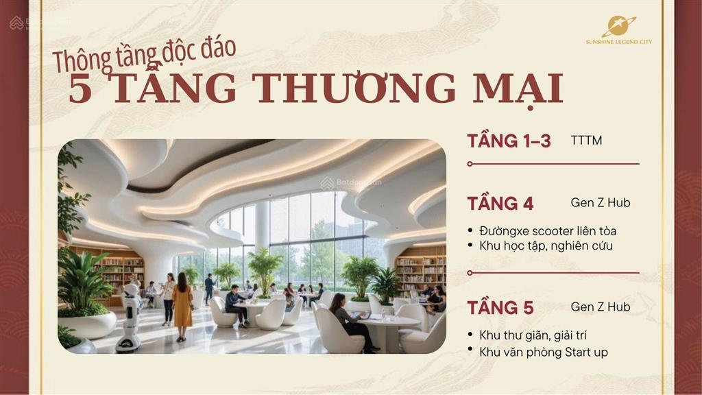 Duy nhất căn "studio" tòa l3 view biệt thự đảo giá chỉ 5x triệu/m2 dự án sunshine legend city