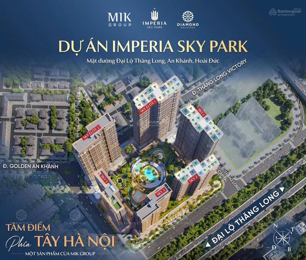 Giá đợt 1 chỉ 93tr/m2 cơ hội cuối cùng sở hữu imperia sky park  đủ căn studio đến sky villa!