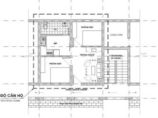 Bán cc 2pn full nội thất, 46m2 giá cực chất tại trần nguyên hãn, p thanh miếu, tp.việt trì