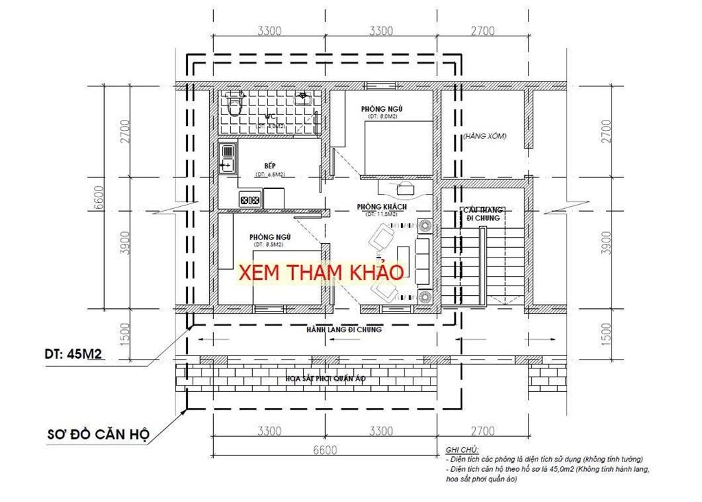 Bán cc 2pn full nội thất, 46m2 giá cực chất tại trần nguyên hãn, p thanh miếu, tp.việt trì